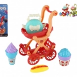 Mini-Kinderwagen mit Zubehör für Kinder