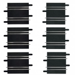 Geraden 100/114 mm für Carrerabahnen GO!!!, GO!!! PLUS und Digital 143 (6 Stk.)