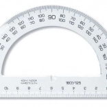 Geodreieck 12 cm transparent KOH-I-NOOR