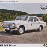 Retro-Auto-Puzzle Wolga GAZ 24 (1983) – 40 Teile