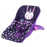 Autositz für Puppe – Sterne mit Einhorn