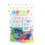 Klassische Ballons 26 cm, Farbmix, 100 Stk.