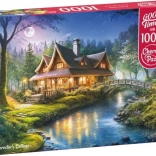 Puzzle CHERRY PAZZI Die Försterhütte – 1000 Teile
