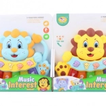 Klavier in Form eines Löwenkinds