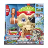 Piraten-Schädel Teamsterz mit Auto