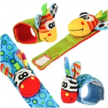 Rasselbänder fürs Handgelenk für Babys – Set mit 2 Stück