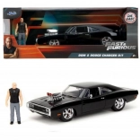 Fast & Furious 1970 Dodge Charger 1:24 mit Dominic-Toretto-Figur