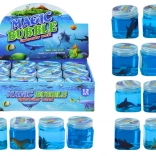 Glutek Slime mit Tierfiguren blau