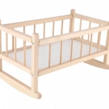 Holzwiege für Puppen