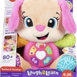 Interaktives Plüsch-Hündchen Schwester FISHER-PRICE Laugh & Learn Smart Stages, mehrsprachig