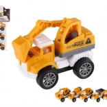 Mini-Baufahrzeuge 6 Stk. mit Antrieb