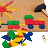 Goki Holz-Kork-Nagelbrett