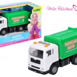 Müllwagen mit Effekten und Liedern von Míša Růžičková, 17 cm
