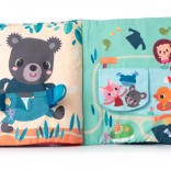 Lilliputiens - Textilbuch Wir lernen uns anzuziehen Hund Jules