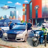 Kinderpuzzle Polizeistation 120 Teile