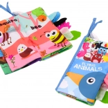 Weiches Buch Tiere Fliegende Vögel Raschelnde Farben