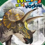 Ausmalbuch A5 Malen mit Wasser Dinosaurier