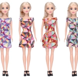 Puppe 30 cm mit Kleid (4 Varianten)