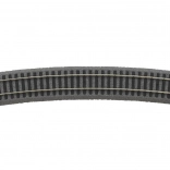 Piko gebogenes Gleis R9 mit Bettung