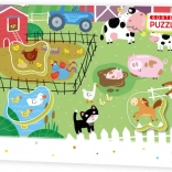 Puzzle Farm 18 Teile
