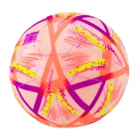 Gummiball leuchtend mit Mustern orange 24 cm