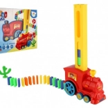 Domino-Zug mit automatischem Aufstellen, Licht und Sound