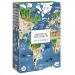Londji großes Puzzle Entdecke die Welt