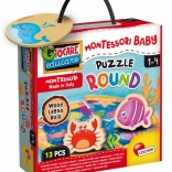 Montessori Holzpuzzle Kreis