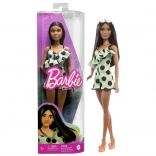 Barbie Fashionistas Puppe im mintfarbenen, gepunkteten Overall