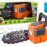 Seifenblasenmaschine Kettensäge Orange