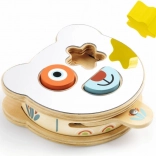 Djeco Einlege-Bär – Holzsteckspiel für die Kleinsten