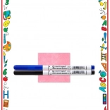 Centropen beidseitige beschreibbare Tafel A4 mit Stiften