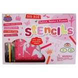 Zeichenschablonen – Modefeen, großes Set