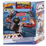 Stadt-Bauset HOT WHEELS City – Erweiterungsset mit Auto