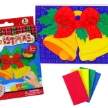 DIY bunte festliche Mosaik Glocke