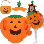 Kinder Kürbiskostüm für Halloween