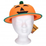 Karnevalhut in Form eines Kürbisses