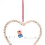 Hängendes Weidenherz für Fotos Small Foot