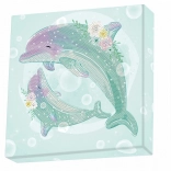 Sada Diamond Dotz - Tanzende Delfine