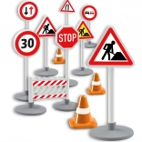 LENA Verkehrszeichen – Lernset, 17 Stück