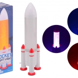 LED-Raketenlampe mit Farbwechsel