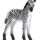 Realistische Zebra-Jungtierfigur