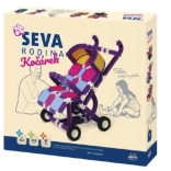 Bausatz SEVA Familie Kinderwagen