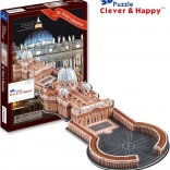 3D-Puzzle Basilika St. Peter Vatikan