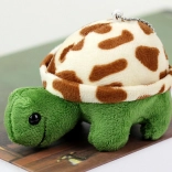 Plüschschildkröte 10 cm Brauner Anhänger