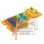 Metallophon Katze DJECO