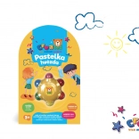 Sternförmige Wachsmalstifte, 6 Farben