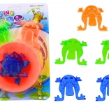 Geschicklichkeitsspiel Springende Frösche Schüssel Bunt