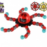 Leuchtender gyroskopischer Spinner 7 cm – mechanischer Anti-Stress-Fidget für Kinder