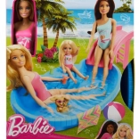 Barbie-Puppe mit Pool